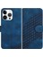 Iphone 15 Pro Max Pu Deri Sapfire Için YX0060 Telefon Kılıfı (Yurt Dışından) 1