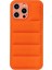 Iphone 15 Pro Case 3D Için Ceket Pc+Tpu+Pu Deri Hassas Lens Kesme Orange Telefon Kılıfı (Yurt Dışından) 1