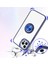 Iphone 15 Pro Max Tpu+Akrilik Temiz Telefon Yüzüğü Kickstand Elektrokaplama Pembe Telefon Kılıfı (Yurt Dışından) 5