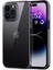 Iphone 15 Pro Max Cep Telefon Ları Için Crystal Clear Tpu+Pc Geri Tövbe Teslim Siyah Telefon Kılıfı (Yurt Dışından) 1