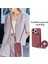 Iphone 15 Pro Case Deri+Tpu Kickstand Omuz Kayışı Pullu Telefon Kılıfı (Yurt Dışından) 4
