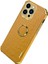 Iphone 15 Pro Timsah Dokusu Için Elektroklokalı Anti Drop Anti Tele Deri+Tpu Kickstand Cover Sarı Telefon Kılıfı (Yurt Dışından) 5