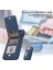 Iphone 15 Plus Fermuar Cep Deri+Tpu Kickstand El Kayışı ve Omuz Kayış Mavisi Telefon Kılıfı (Yurt Dışından) 4