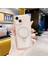 Iphone 15 Plus Case Tpu+Akrilik Kickstand Manyetik Telefon Tutucu Beyaz Telefon Kılıfı (Yurt Dışından) 1