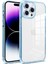 Iphone 14 Pro Max Case Pc+Tpu+Cam Işıltılı Toz Telefon Kabuk Mavisi Telefon Kılıfı (Yurt Dışından) 1