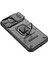 Slayt Lensli iPhone 15 Pro Kickstand Için Pc+Tpu Şok Geçirmez Sağlam Kabuk Black Telefon Kılıfı (Yurt Dışından) 5