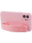 Iphone 12 Vaka Için Parıltılı Tpu Telefon Geri Kapağı Bileklik Kickstand Pink ile Telefon Kılıfı (Yurt Dışından) 3