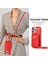 Iphone 15 Pro Pu Deri+Tpu Telefon Kabuk Tutucu Cep Telefonu Ring Tutucu Kickstand Red Telefon Kılıfı (Yurt Dışından) 2