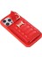 Iphone 15 Pro Pu Deri+Tpu Telefon Kabuk Tutucu Cep Telefonu Ring Tutucu Kickstand Red Telefon Kılıfı (Yurt Dışından) 4
