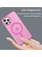 Iphone 12 Pro Max Için 6.7 Inçlik Manyetik Kasa Yarı Saydam Mat Tpu+Pc Pink ile Uyumlu Telefon Kılıfı (Yurt Dışından) 3