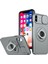 Iphone X/xs Manyetik Case Kickstand Anti Cratch Armor Telefon Grey Için Telefon Kılıfı (Yurt Dışından) 1