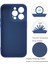 Iphone 15 Pro Ring Kickstand Case Için Sıvı Silikon Anti Çizgi Anti Çizelge , Halat Dark Mavi Telefon Kılıfı (Yurt Dışından) 3