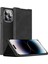 Iphone 12 Pro Deri Stand Kartı Yuvaları Koruyucu Telefon Black Telefon Kılıfı (Yurt Dışından) 1
