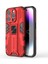 Iphone 15 Pro Pc+Tpu Katlanabilir Kickstand Red ile Drop Önleme Telefon Kılıfı (Yurt Dışından) 1