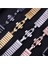 Apple Watch Ultra/ultra 2 Uyumlu Kordon 41MM 40MM 38MM Metal Fine Steel Kordon Apple Watch Serisi 9 8 7 6 5 4 3 2 1 Se Titanyum Paslanmaz Kordon Siyah 3