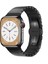 Apple Watch Ultra/ultra 2 Uyumlu Kordon 41MM 40MM 38MM Metal Fine Steel Kordon Apple Watch Serisi 9 8 7 6 5 4 3 2 1 Se Titanyum Paslanmaz Kordon Siyah 1