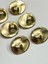 Trençkot Kaban Düğmesi Takımı Elips Model / Gold 6 Lı Set 2,7 cm 4