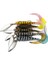 Adet Biyonik Platin Makara Yumuşak Lures Payetler ve Kurşun Sargılar Bucktails Lures Için Balık Şekilli Yumuşak Lures Simüle (Yurt Dışından) 1