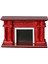 Dollhouse Mobilya, Dollhouse Dekorasyon Mobilya Ahşap Mini Şömine 1/12 Ölçekli Bebek Aksesuarı Çocuklar Için Oyuncak (Yurt Dışından) 1