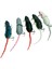 Yapay Balıkçılık Cazibesi Plastik Fare Cazibesi Swimbait Sıçan Yem Balıkçılık Cazibesi Kanca ile Olta Takımı Minnow Crankbaits D (Yurt Dışından) 5