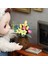 1/12 Dollhouse Mini Kil Saksı Bitki Simülasyon Çiçek Modeli Bebek Için Seramik Karo Aksesuarları (Yurt Dışından) 3
