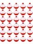 30 Adet Balıkçılık Bobbers 1 Inç, Basma Düğmesi Snap-On Balıkçılık Şamandıralar Bobber Kırmızı ve Beyaz, Balıkçılık Şamandıra ve Bobbers (Yurt Dışından) 1