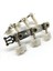 Bir Çift Gitar Tuning Pegs Makine Akortçuları Beyaz Makine Kafası Klasik Gitar Gitar Parçası Aksesuarları (Yurt Dışından) 5