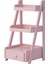1/12 Evcilik Minyatür Mini Ahşap Raf Çiçek Standı Simülasyon Dollhouse Mobilya Aksesuarları Çocuklar Hediye Pembe (Yurt Dışından) 1