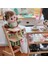 1/6 1/12 Dollhouse Modeli Minyatür Mobilya Aksesuarları Bebek Yemek Sandalyesi Koltuk Rafı OB11 Bjd Dollhouse Oyuncaklar, Sarı (Yurt Dışından) 3