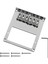Tele Telecaster Gitar Için 6 Makaralı Eyer 6 Telli Humbucker Gitar Köprüsü (Krom) (Yurt Dışından) 3