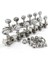 6l 6r Tuning Mandal Tuner Makine Kafaları Dize Tuning Pegs 12 Dize Akustik Gitar Aksesuar Parçası Gümüş (Yurt Dışından) 1