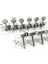 6l 6r Tuning Mandal Tuner Makine Kafaları Dize Tuning Pegs 12 Dize Akustik Gitar Aksesuar Parçası Gümüş (Yurt Dışından) 2