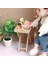 1/12 Dollhouse Minyatür Mini Ahşap Masa Simülasyon Sehpa Mobilya Bebek Için Seramik Karo Aksesuarları (Yurt Dışından) 2