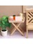 1/12 Dollhouse Minyatür Mini Ahşap Masa Simülasyon Sehpa Mobilya Bebek Için Seramik Karo Aksesuarları (Yurt Dışından) 3