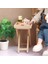 1/12 Dollhouse Minyatür Mini Ahşap Masa Simülasyon Sehpa Mobilya Bebek Için Seramik Karo Aksesuarları (Yurt Dışından) 4