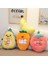 Peluş Oyuncak Mini Meyve Torbası Yastık Şekerleme Peluş Hediye (Muz Yastık) (Yurt Dışından) 2
