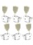 6 Adet Vintage Stil Gitar Tuning Pegs Akortçular 3L3R Gitar Parçaları ile Uyumlu (Yurt Dışından) 1