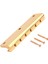 Gitar Köprüsü 6 Strings Eyer Hardtail Metal Gitar Parçaları Vidalı Elektro Gitar Için (Yurt Dışından) 5