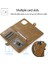 iPhone15 Pro Case Söndürülebilir 2'si Bir Arada Süzülebilir Çıkarma Anti-Drop Telefon Kapağı Strap-Brown (Yurt Dışından) 5