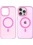 iPhone15 Pro Case Case Yarı Saydam Mat Slim Telefon Kapak Pembe (Yurt Dışından) 2