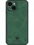 iPhone15 Için Annyojo, Bump Düzeltili Pu Deri+Pc+Tpu Telefon Kapak Yeşil (Yurt Dışından) 1