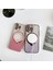 iPhone15 Plus Elektrokaplatma Tpu Telefon Kılıfı Magsafe Kickstand Glitter Cover-Purple ile Uyumlu (Yurt Dışından) 3