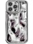 iPhone15 Pro Max Case Anti-Cratch Elektrokaplanmış Meteorit Dokusu Tpu Telefon Kapak Silver (Yurt Dışından) 1