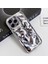 iPhone15 Pro Max Case Anti-Cratch Elektrokaplanmış Meteorit Dokusu Tpu Telefon Kapak Silver (Yurt Dışından) 2