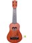 Erken Çocukluk Eğitimi Gitar Oyuncak Klasik Ukulele Gitar Enstrüman Simülasyonu Küçük Gitar Anaokulu Enstrümanı Dört Telli Gitar Ukulele-Turuncu Oynayabilir (Yurt Dışından) 1