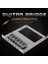 Tele Telecaster Gitar Için 6 Makaralı Eyer 6 Telli Humbucker Gitar Köprüsü (Krom) (Yurt Dışından) 4