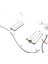 St Sq Elektro Gitar Yüklü Kablolu Scratchplate Gitar Pickguard Elektro Gitar Pickguard Pikap Montajı Beyaz (Yurt Dışından) 1