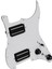 Çift Bobin Elektro Gitar Pickguard Pikap Yüklü Kablolu Scratch Plaka 3 Segment Anahtarı St Gitar Için Uygun (Yurt Dışından) 3