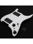 Çift Bobin Elektro Gitar Pickguard Pikap Yüklü Kablolu Scratch Plaka 3 Segment Anahtarı St Gitar Için Uygun (Yurt Dışından) 4
