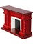Dollhouse Mobilya, Dollhouse Dekorasyon Mobilya Ahşap Mini Şömine 1/12 Ölçekli Bebek Aksesuarı Çocuklar Için Oyuncak (Yurt Dışından) 3
